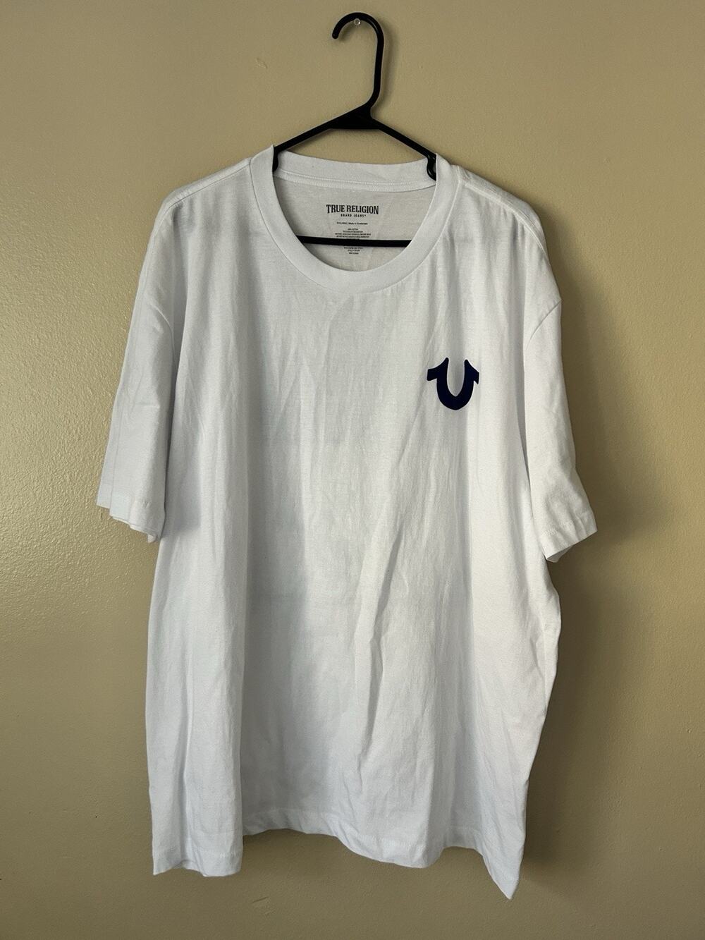 True Religion Buddha Graphic T-Shirt White XXXL NWT Brand New